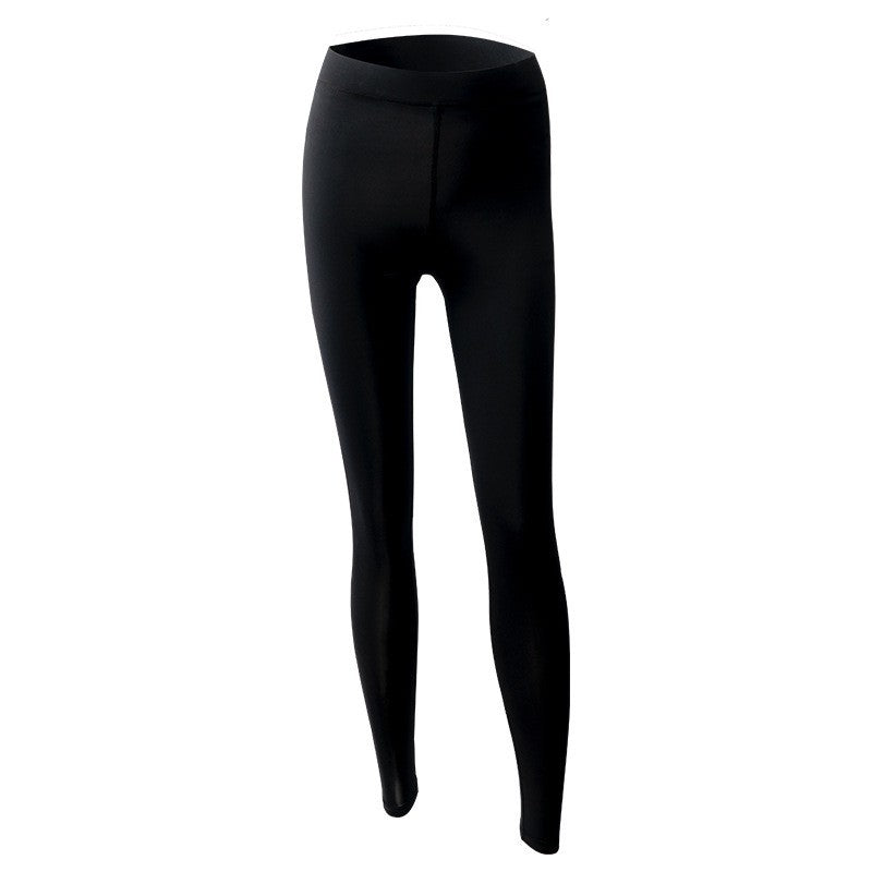 Quick Drying Sunscreen Pants Exercise Yoga Pants Black