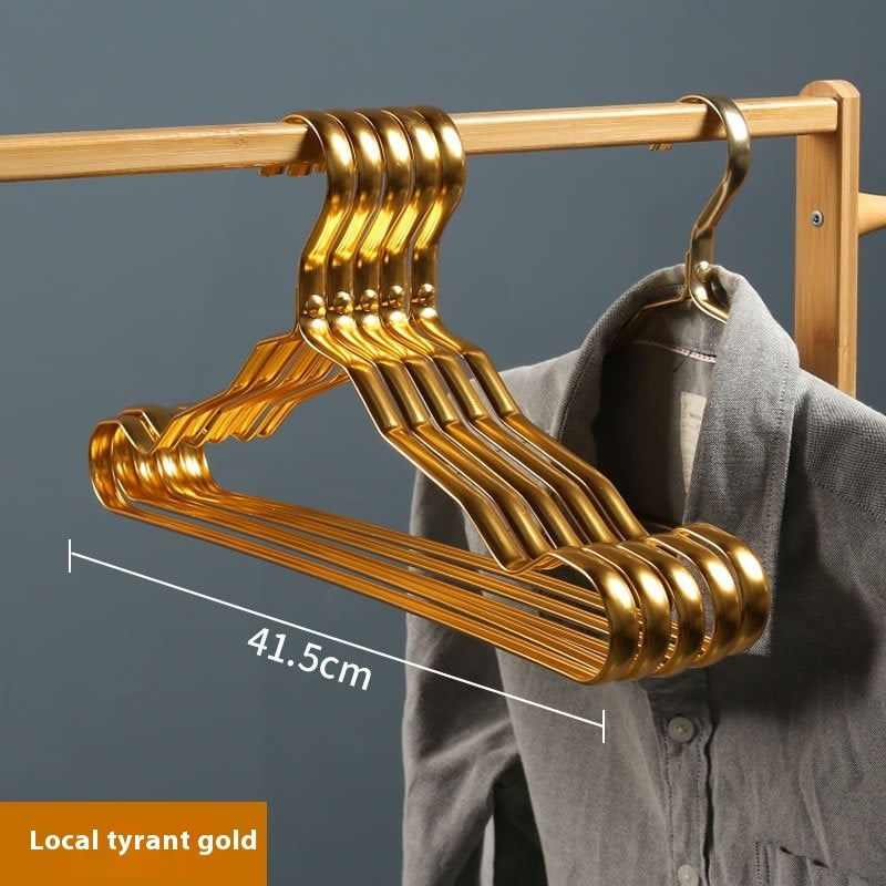 Bold Aluminum Alloy Multifunctional Hanger Local Gold