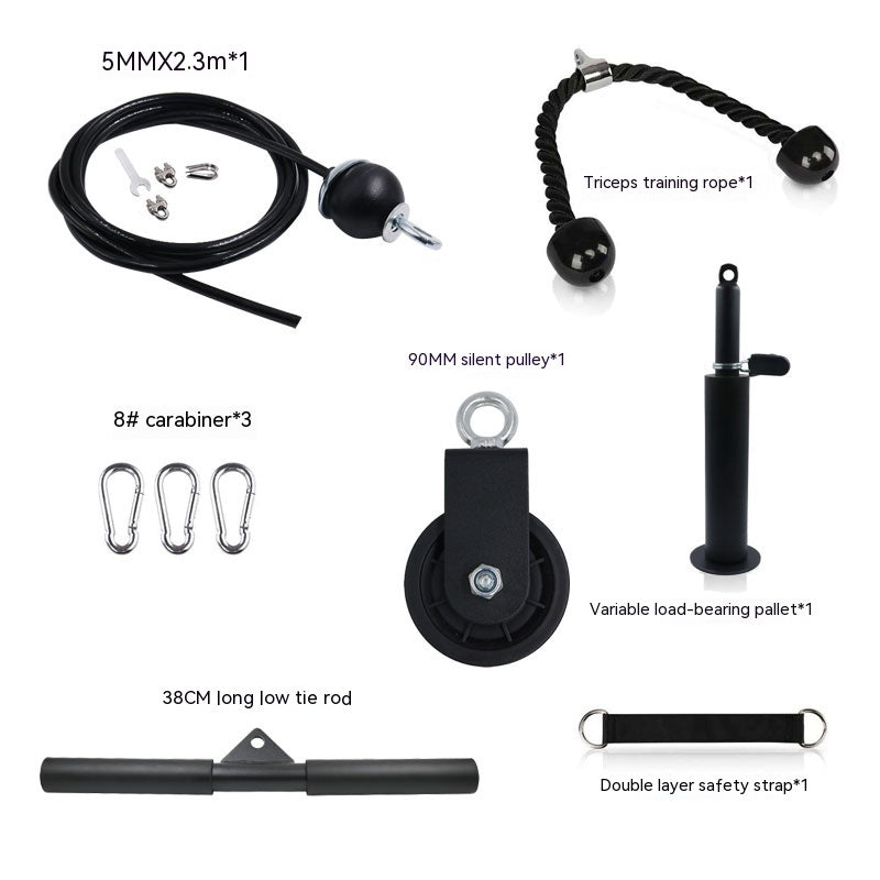 Fitness Equipment Pulley Suit Household STR 1