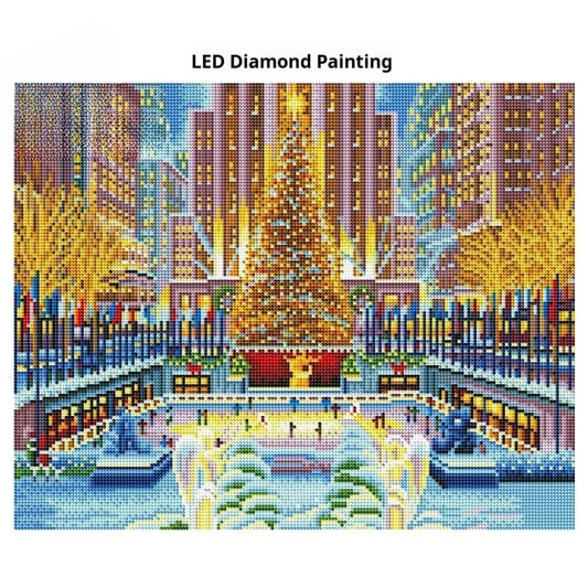 DIY Full Diamond Glow With Frame Painting