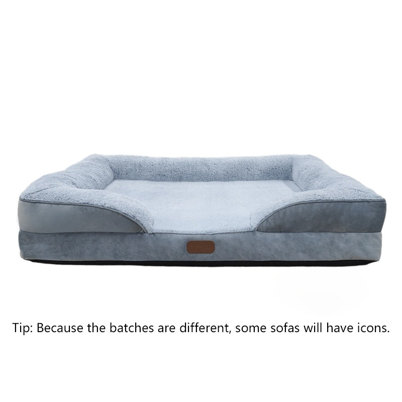 High Quality Dog Bed Sofa Mats Cat Nest Blankets Dog Accessories Waterproof Bed For Medium Large Dogs Cats Pet House Supplies S50x40x12CM