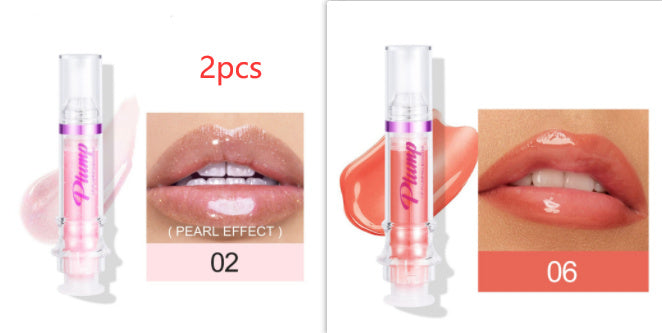 New Tube Lip Rich Lip Color Slightly Spicy Lip Honey Lip Glass Mirror Face Lip Mirror Liquid Lipstick Set12