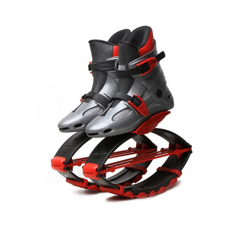 Jumper Stilt Fitness Kangaroo Boots S size gray red