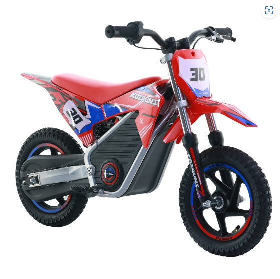 Kids 3-6 Year Old Off-Road Racing-Not For Sale- Temu Red