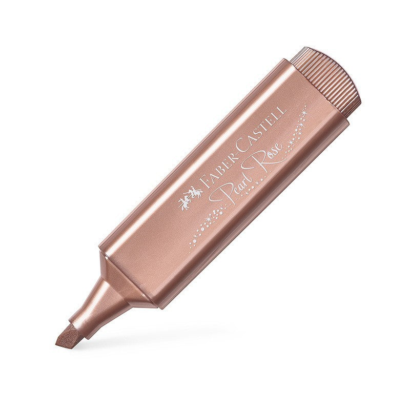 Faber-castell Metallic Highlighters Students Color Pens Light peach powder