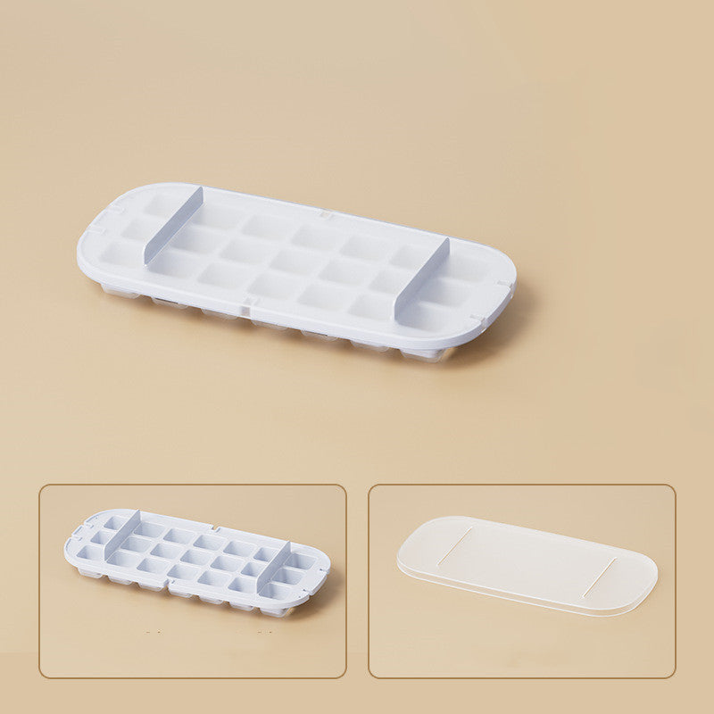 Ice Box Ice Cube Tray Grid High Capacity Food Grade Kitchen Gadgets Purple Single box