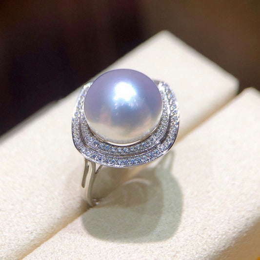 925 Silver Natural Pearl Jewelry Suit