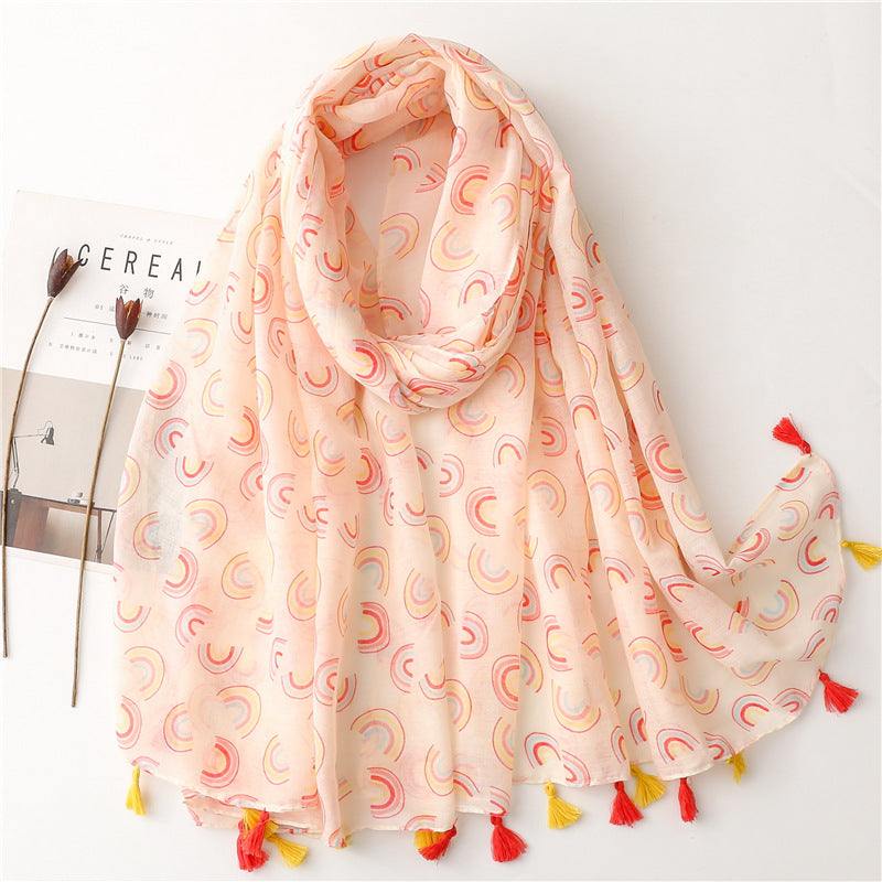 Creative Chinese Style Cotton And Linen Scarf SL2302035 180X88CM