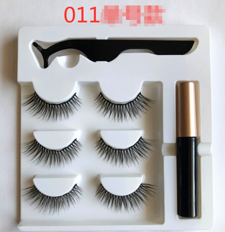 Magnetic false eyelashes 011