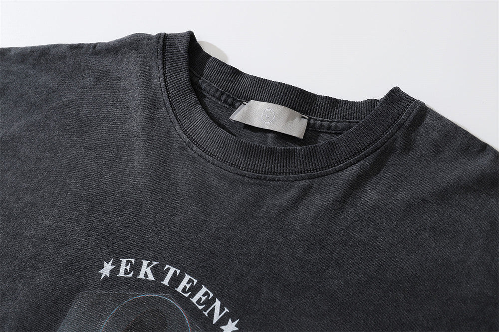 Fashion American Printed T-shirt Men