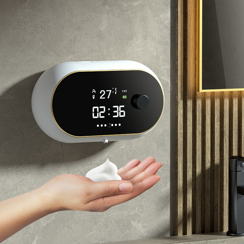 Automatic Hand Sanitizer Soap Dispenser Wall Mounted Usb Foam White USB