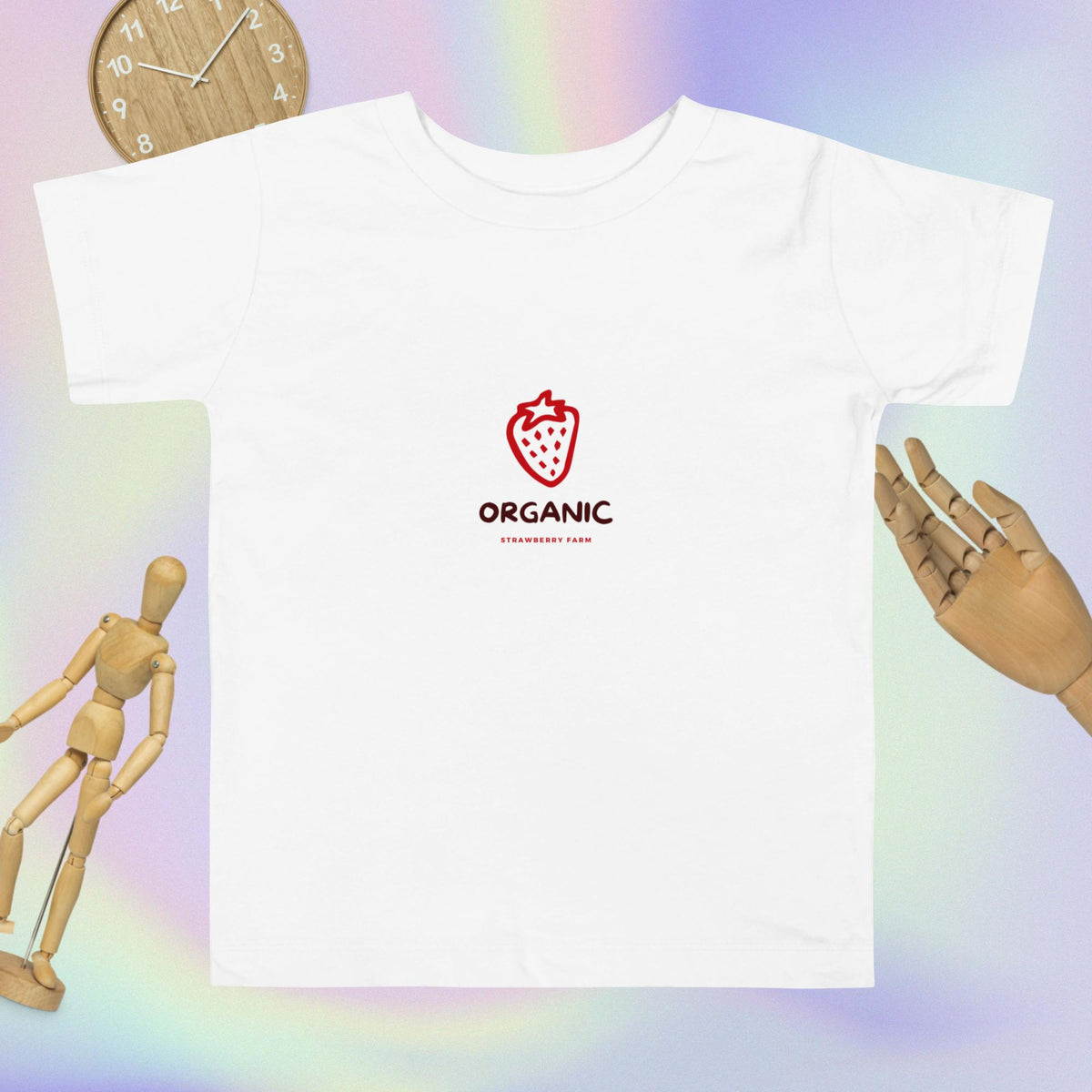 Toddler Short Sleeve Tee White