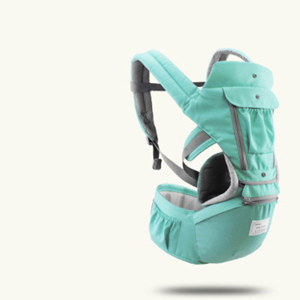 Baby Hipseat Kangaroo Rucksack Ergonomic Baby Carrier Infant Sling Green