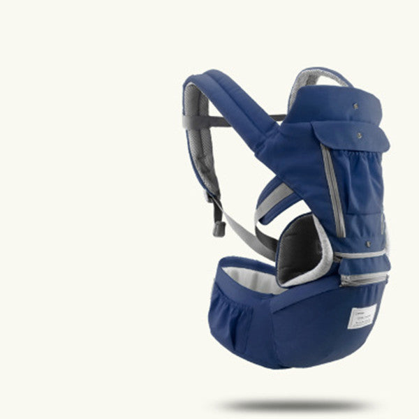 Baby Hipseat Kangaroo Rucksack Ergonomic Baby Carrier Infant Sling Blue