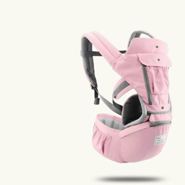 Baby Hipseat Kangaroo Rucksack Ergonomic Baby Carrier Infant Sling Pink
